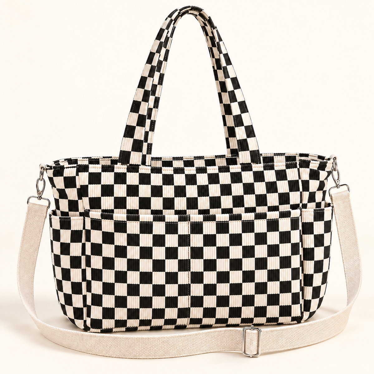 Black & Cream Check