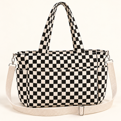Black & Cream Check