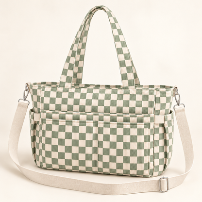 Sage & Cream Check