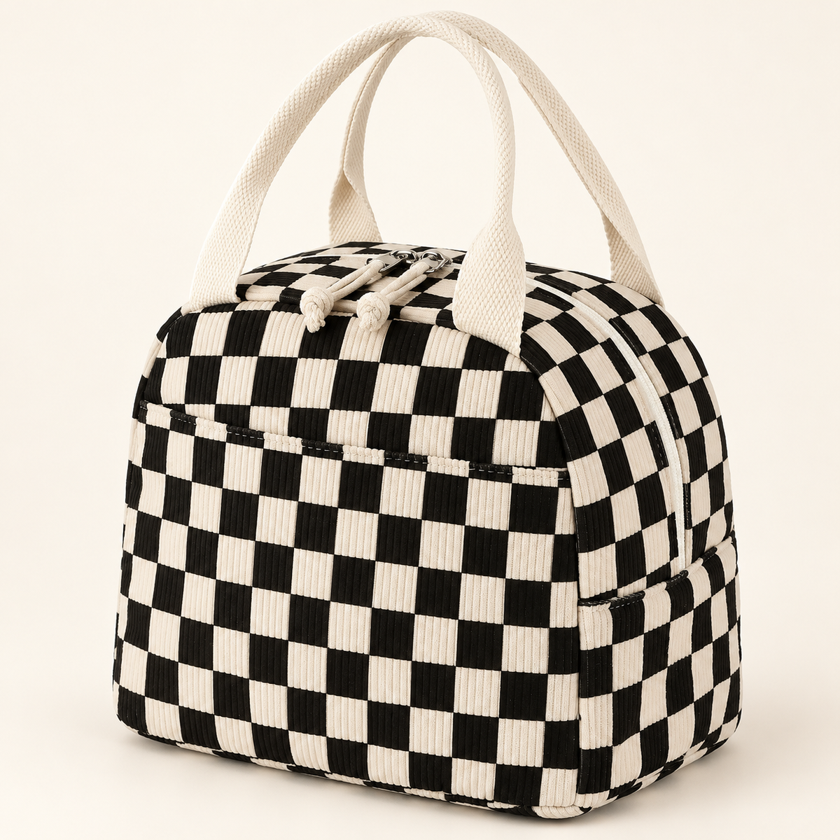 Black & Cream Check