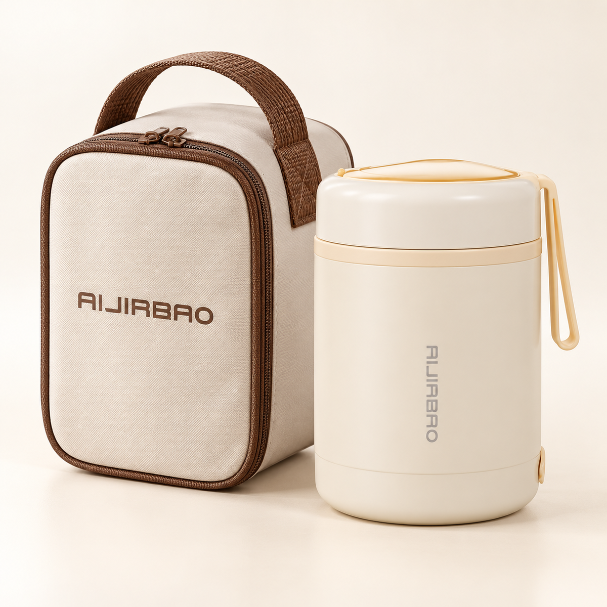 Oat Cream + Thermal Bag