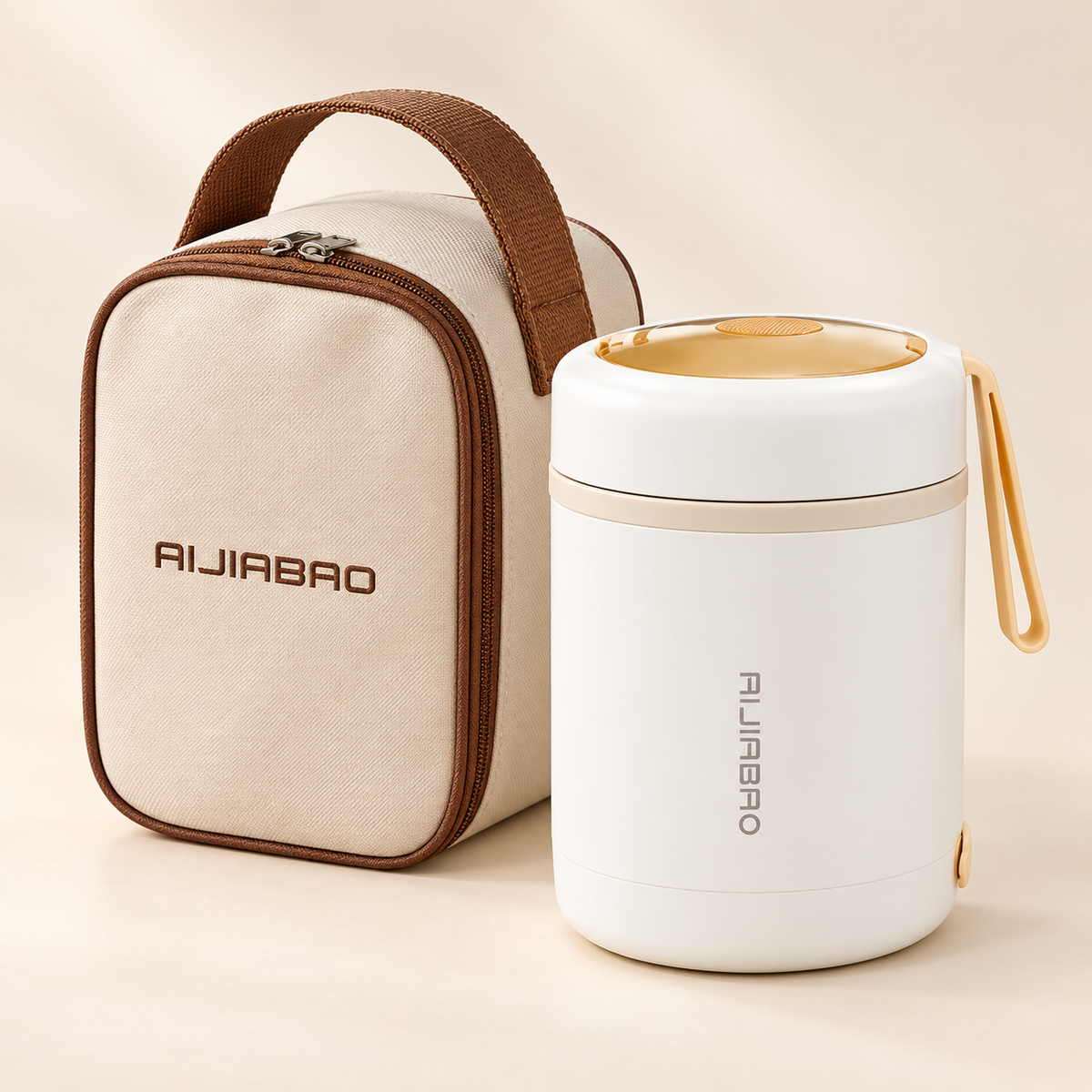 Vanilla White + Thermal Bag